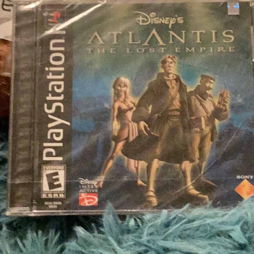 Disney’s Atlantis New, Factory Sealed For PlayStation One, PS1, PSX